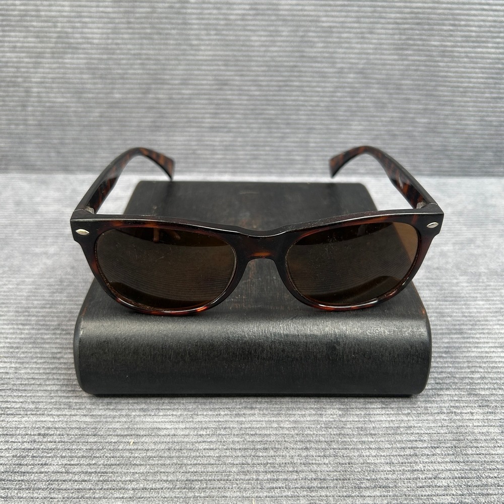 Vintage Bolle 12159 Tortoiseshell Square Y2k Sunglasses Brown Lens